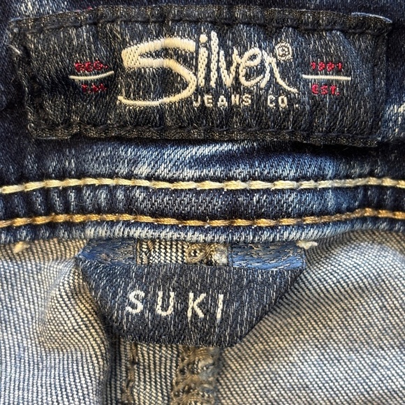 Silver Jeans Suki Mid Straight 28 x 32 - Picture 3 of 9